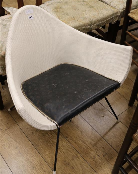 A 1950s spootnik style chair